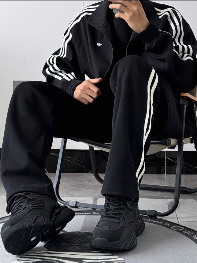 Jacket Lover Pants Lover Adidas Originals 25S New Stand Collar Sporty Loose Jack