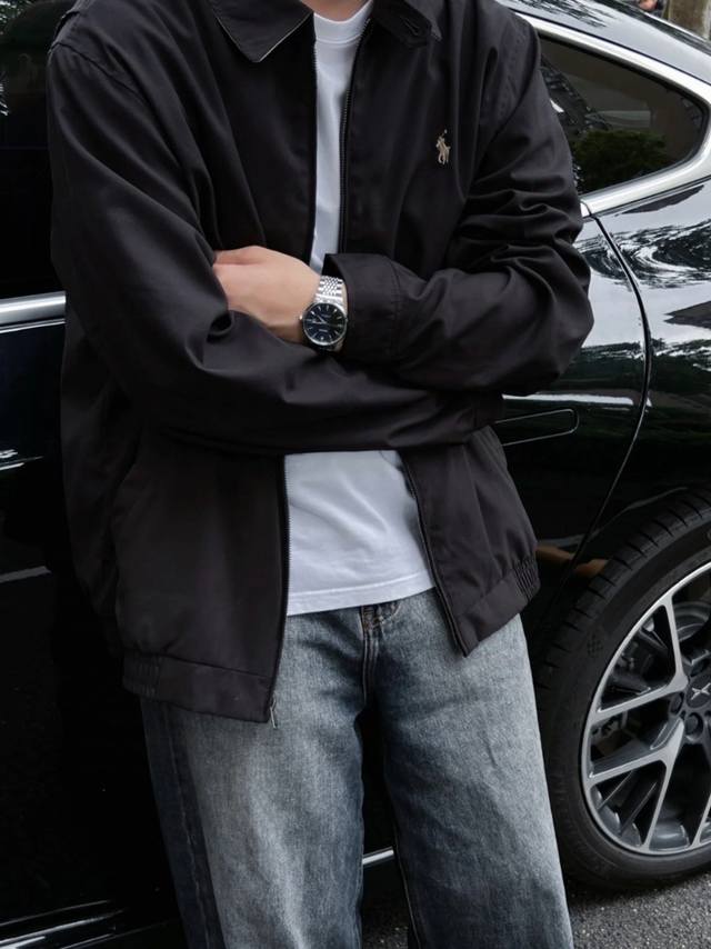 Ralph Lauren Classic Unisex Zipper Jacket (Style by Yi Mengling, ID: Rl12168). R