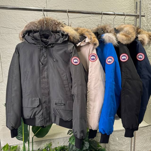 Chip version Canada Goose 01 Short Down Jacket Putin's Same Style Unisex Thick W