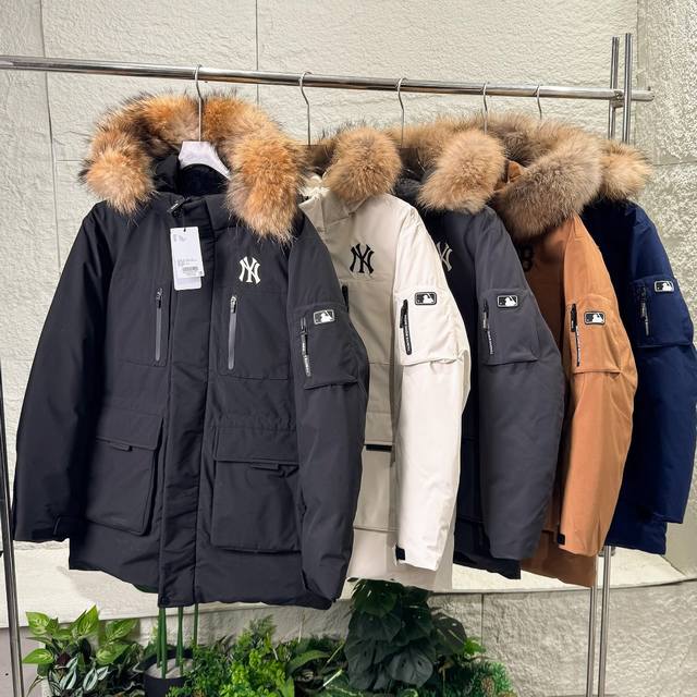 Mlb New York Yankees Zhang Linghe's Style 2nd Generation Workwear Down Jacket fo