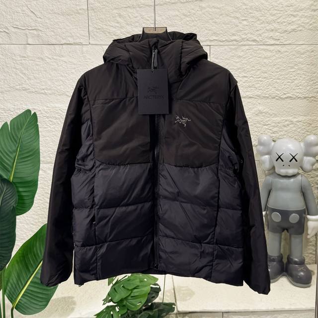 Arcteryx Thorium Sv series Lo hooded zip-up long-sleeved down jacket, unisex par