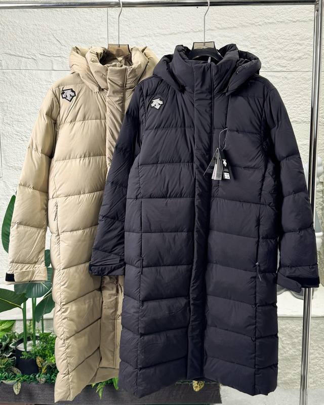 Exclusive Premium Descente Eddie Peng Mid-Length Down Jacket, Men's/Women's/Coup