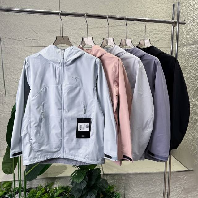 Arcteryx Beta Lt Jacket, unisex solid color windbreaker, couple's casual jacket.