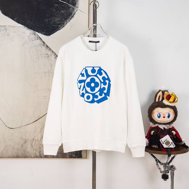 Zp Version [Exclusive Supply] Louis Vuitton 2025Fw Autumn/Winter New 420g Pullov