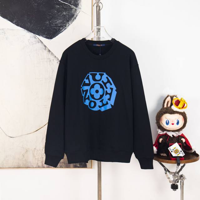 Zp Version [Exclusive Supply] Louis Vuitton 2025Fw Autumn/Winter New 420g Pullov