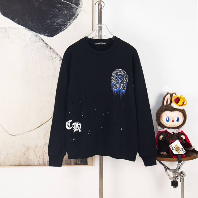 Zp Version [Exclusive Supply] Chrome Hearts 2025Fw Autumn/Winter New 420g Pullov