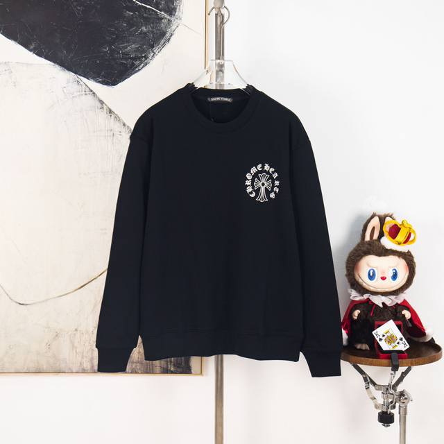 Zp Version [Exclusive Supply] Chrome Hearts 2025Fw Autumn/Winter New 420g Pullov