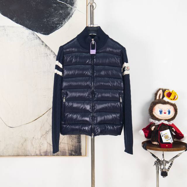 Zp Version [Exclusive Supply] Moncler 2025 Autumn/Winter New Down Jacket Top-Tie