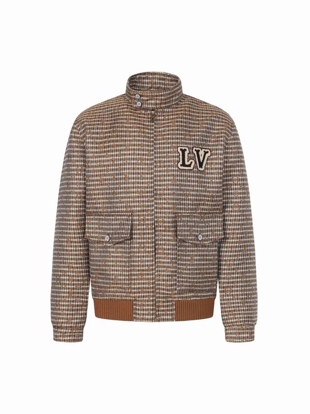 Louis Vuitton Houndstooth Monogram Jacket (Ddd) Craftsmanship Description: Inspi