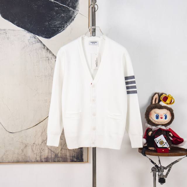 Zp Version [Exclusive Supply] Thom Browne Fall/Winter Classic Four Stripes Basic