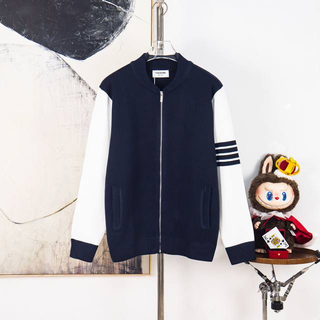 Zp Version [Exclusive Supply] Thom Browne Fall/Winter Classic Four Stripes Basic