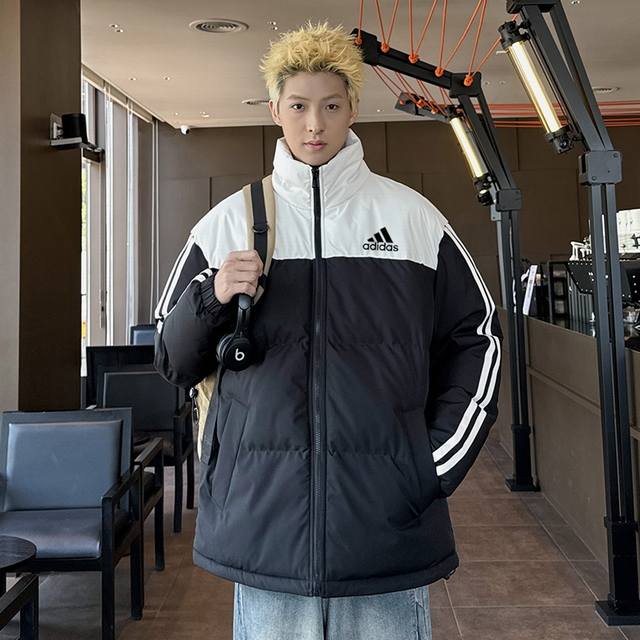 Adidas Overseas Official Website Down Cotton Jacket, unisex, exclusive best-sell