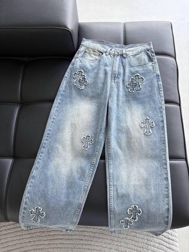 Pants. Chrome Hearts new 3D appliqu