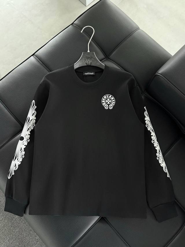 Clothing, Chrome Hearts new high-quality long-sleeved sweatshirt, custom-made fa