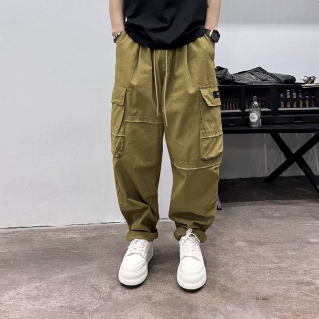 Vans Overseas Version American High Street Functional Retro Cargo Pants Casual P Vans Overseas Version American High Street Functional Retro Cargo Pants Casual P