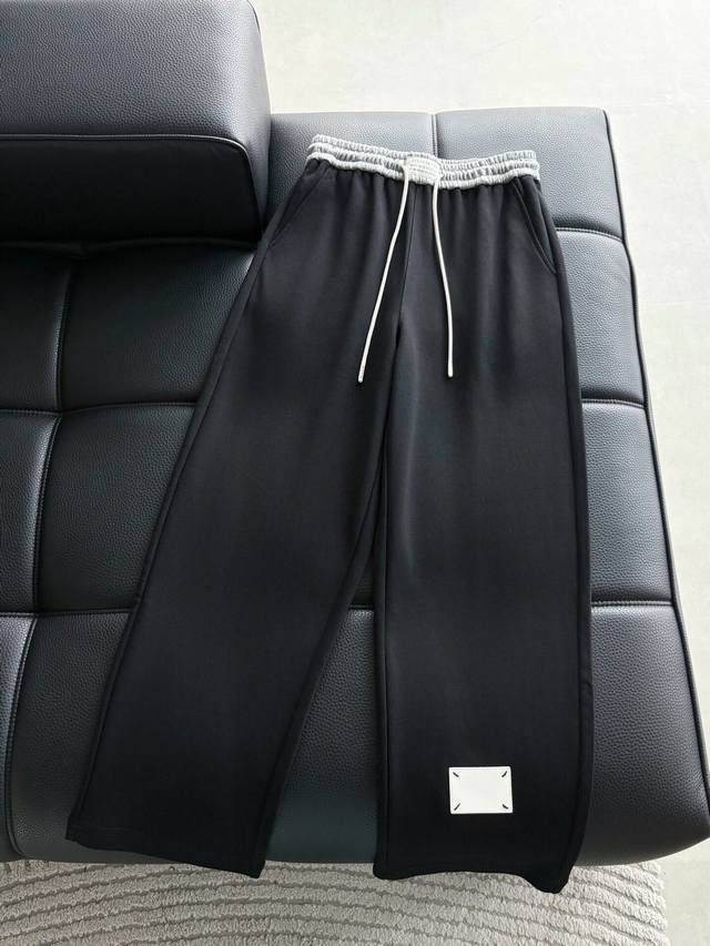 Mm6* Margiela Fw Autumn/Winter New Couple Patchwork Terry Sweatpants - The fit i