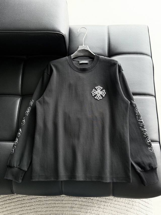 Chromehearts Crew Neck Sweatshirt - Quality Guaranteed! Made with double-sided c