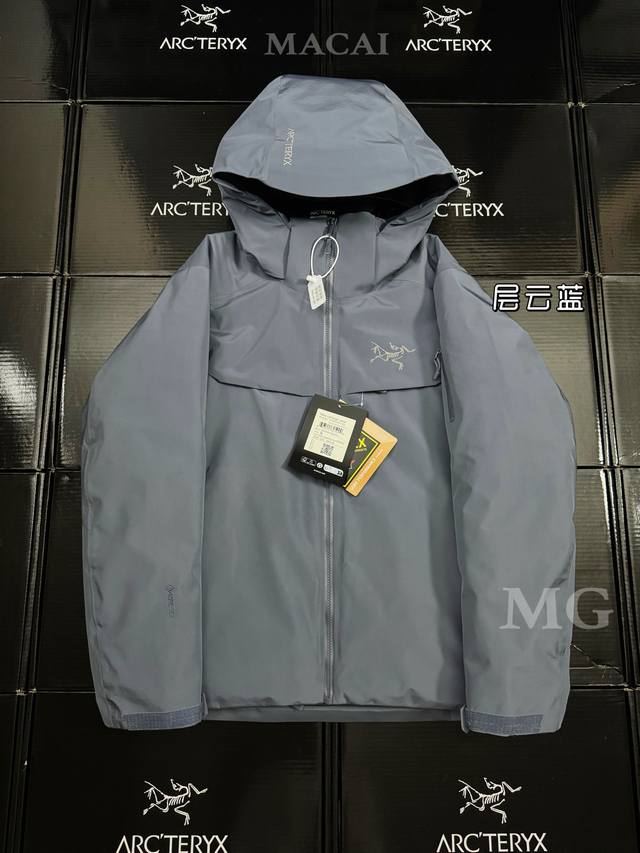 2025 Latest Top-Tier Arcteryx Macai Jacket, New Winter Men's Hooded Waterproof D