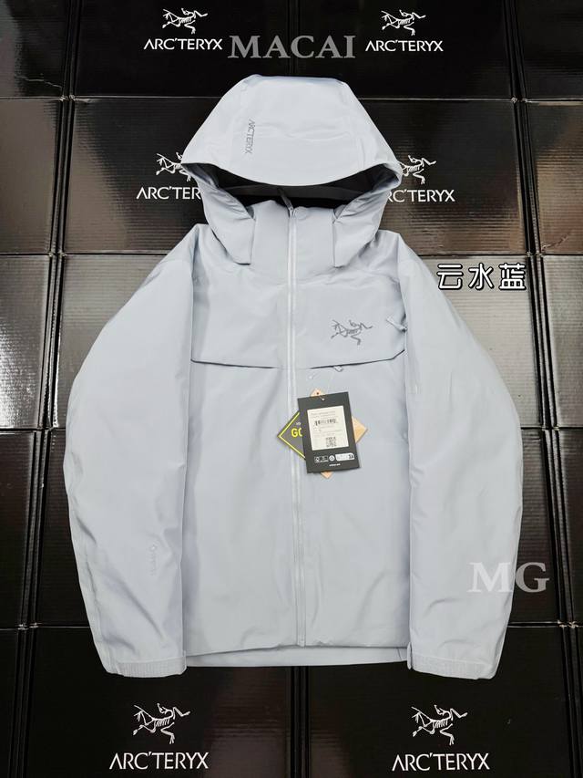 2025 Latest Top-Tier Arcteryx Macai Jacket, New Winter Men's Hooded Waterproof D