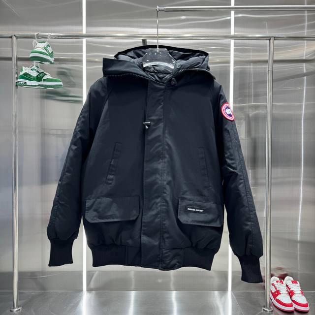 High-quality Canada Goose Chilliwack 01 bomber jacket down jacket, authentic ori