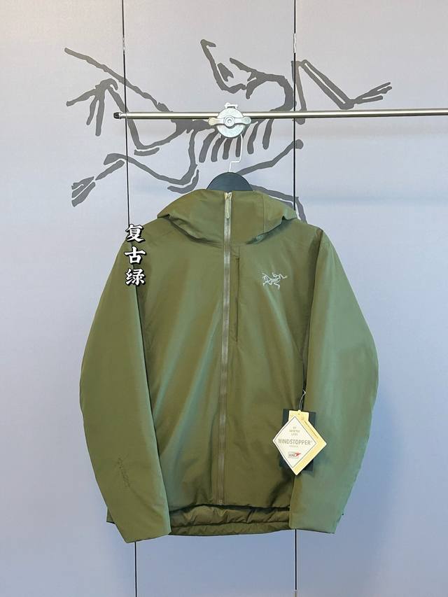 Arcteryx Solano Down Hoody Hooded Softshell Jacket for Men and Women ( Top-Tier