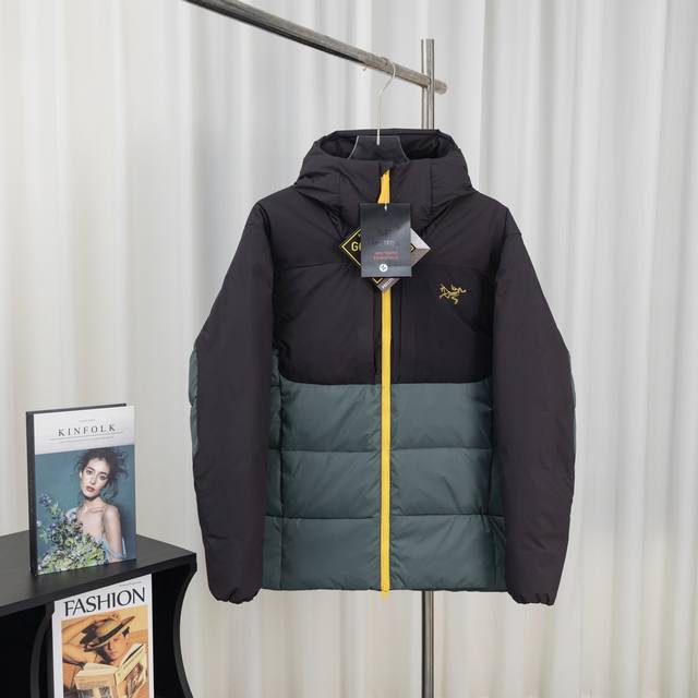 Sv Goose Down Jacket Thorium Sv Series Hooded Zipper Long-Sleeve Down Jacket, Un