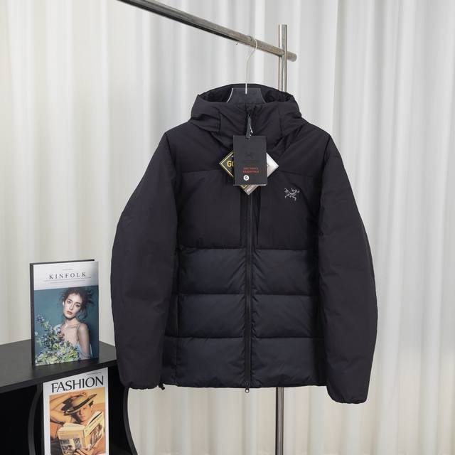 Sv Goose Down Jacket Thorium Sv Series Hooded Zipper Long-Sleeve Down Jacket, Un