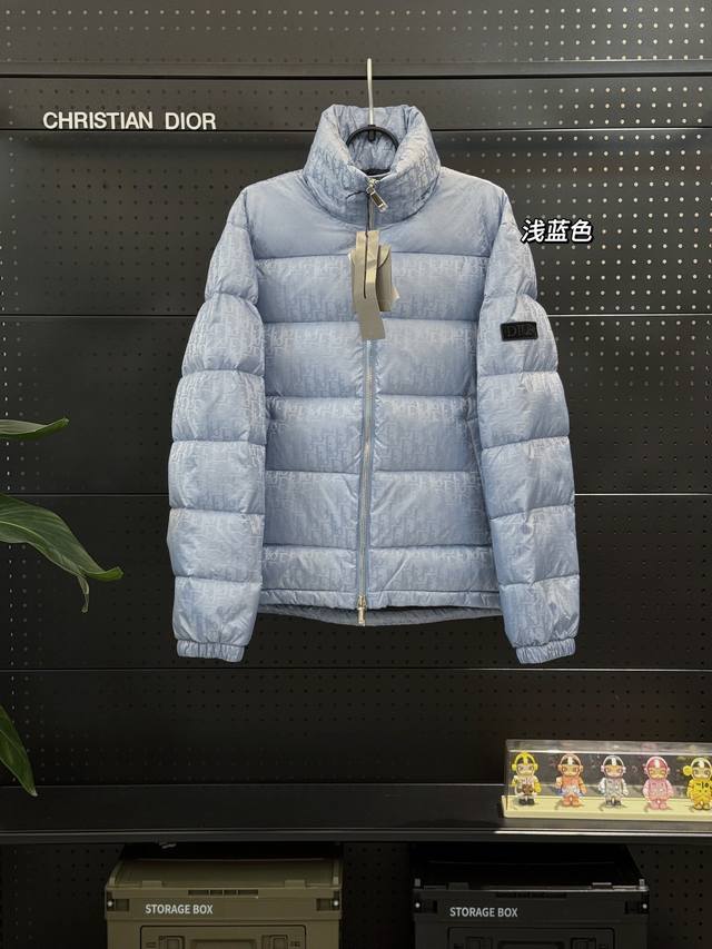 Light Blue Top Quality Six Colors Available New Dior 23Fw Oblique Monogram Down