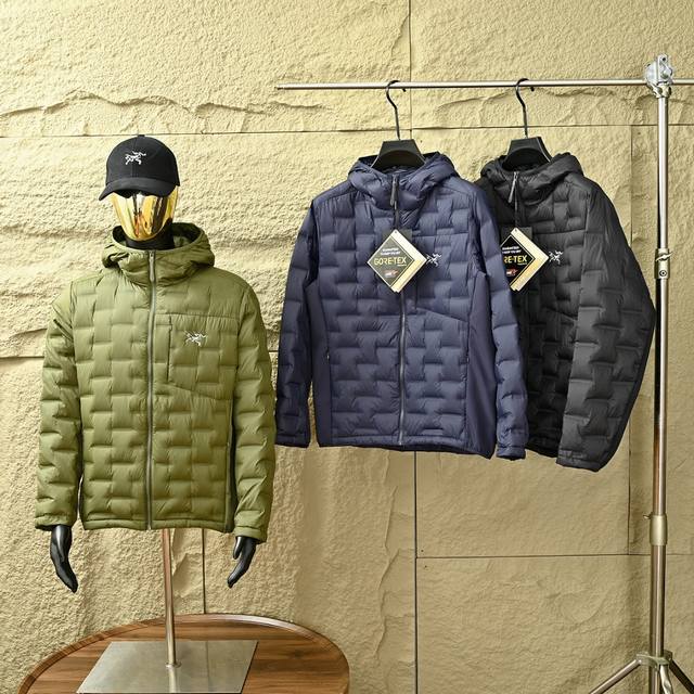 Supply Controlled Arcteryx Gore-Tex Waterproof Lightweight Down Jacket for Men!