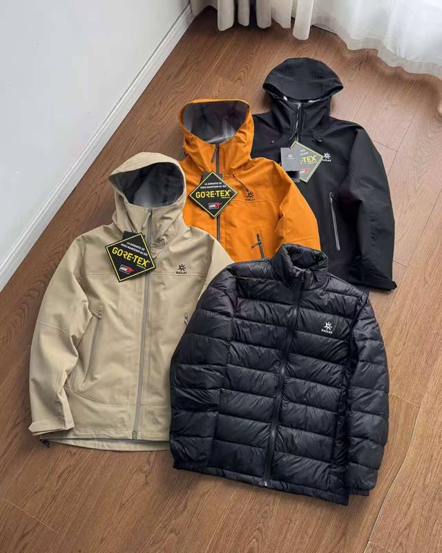 Kailas Hard-Shell 3-in-1 Down Jacket with removable down lining, six-proof techn