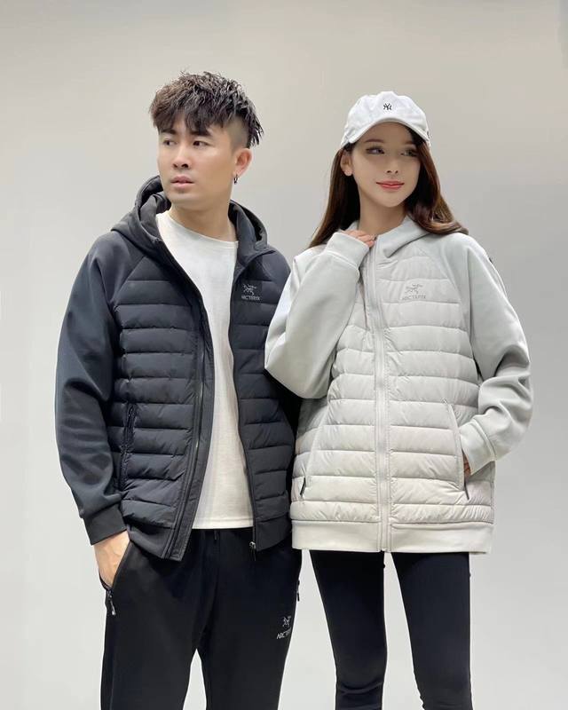 Supply Controlled by Arc'Teryx Knitted Winter Warm Down Jacket for Couples! This