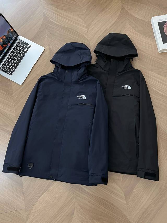 7710# The Norh Face 3-in-1 Classic Detachable Waterproof Jacket - Genuine Origin