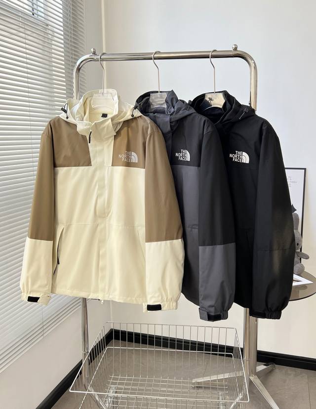 8958# 3-in-1 Silver Fox Fleece Jacket - The North Face Classic 3-in-1 Two-Piece