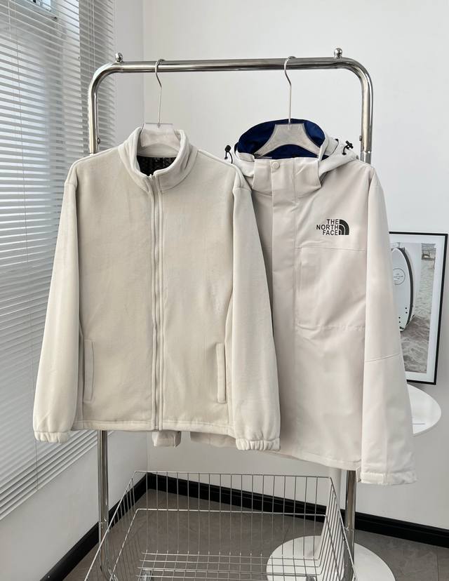 7702# - The Norh Face 3-in-1 Classic Detachable Waterproof Jacket - Genuine Orig