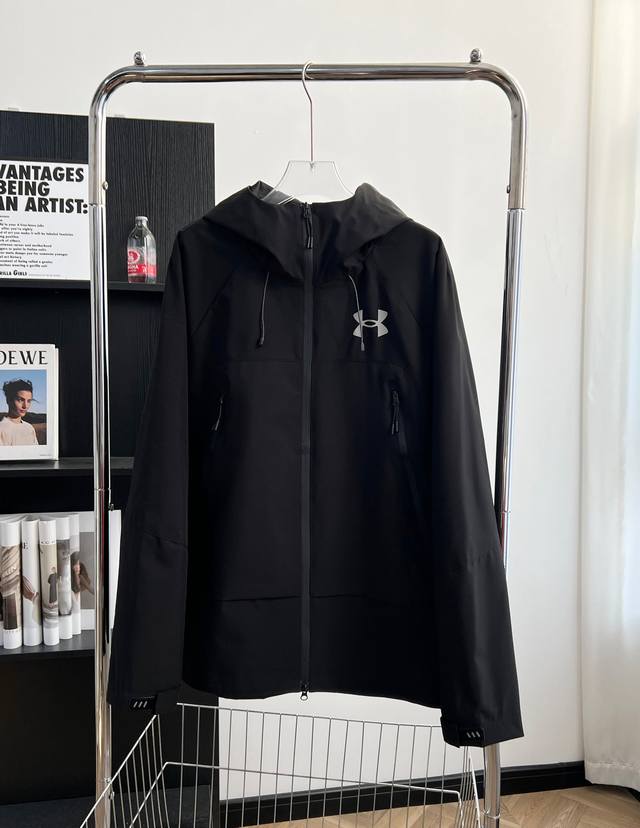 9912# Ua Under Armour Hooded Jacket Couple's Windbreaker Jacket Ddd. Made with o
