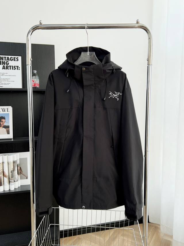 9906# Arc'Teryx Couple Waterproof Breathable Softshell Hooded Jacket (Ddd) Color