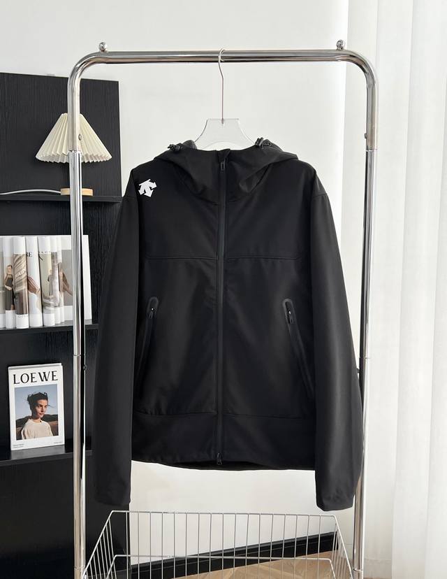 9903# Descente Overseas Boutique Waterproof and Breathable Softshell Fleece Line