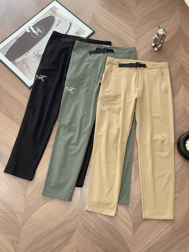 9932# Arcteryx Men's Spring/Summer Outdoor Lightweight Casual Pants, a truly ver