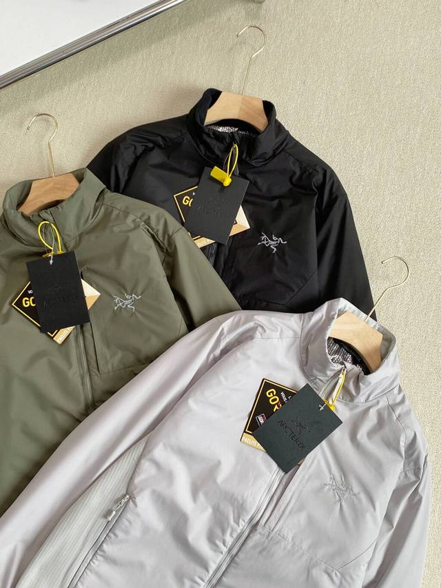 Supply Control Arc'teryx Lightweight Stand Collar Cotton Jacket/Outerwear Urban