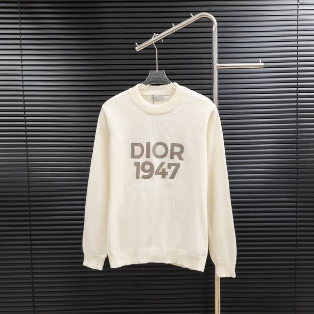 Style: Dior 1947 Number Knit Long Sweater Sizes: S-XL Fabric: Wool Blend Accesso