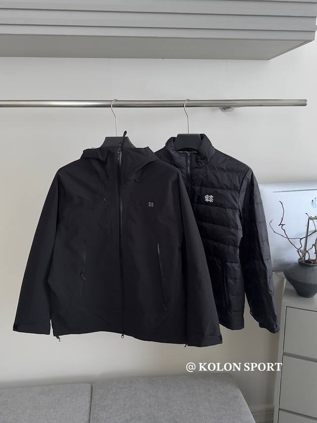 Supply Control Kolon 3-in-1 Down Jacket/Windbreaker A quick interview: Warm and