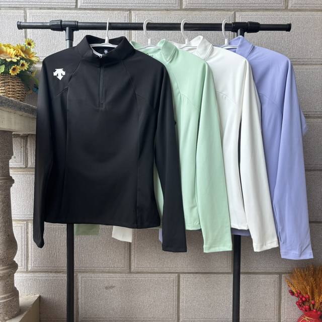 Descente 2025 Autumn New Arrival! Women's Outdoor Sports Training Running Half-Z