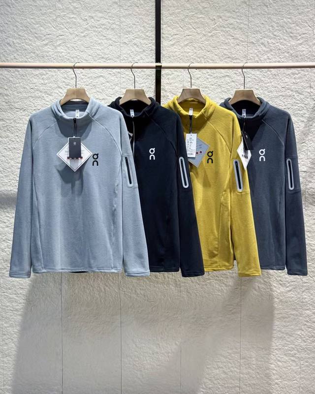 Supply Control On Autumn/Winter New Half-Zip Fleece Jacket 320g fleece, lightwei