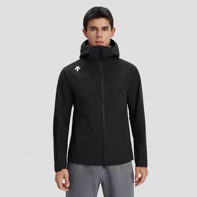 Descente 25 New Autumn/Winter Outdoor Softshell Jacket, Couple Style, Hooded, F