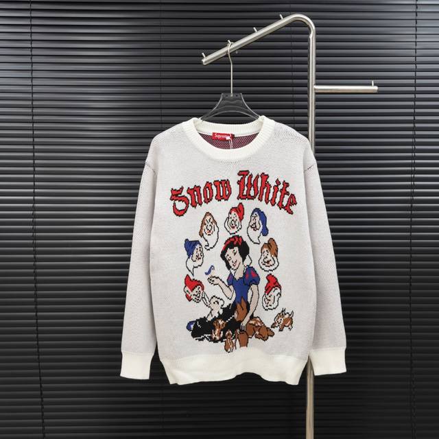 Style: Supreme Grimm's Fairy Tale Snow White and the Seven Dwarfs Knitted Long-S