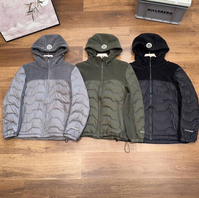 Supply Control Lulu-Lulu 24 Winter New Wave-Patterned Lightweight Hooded Down Ja