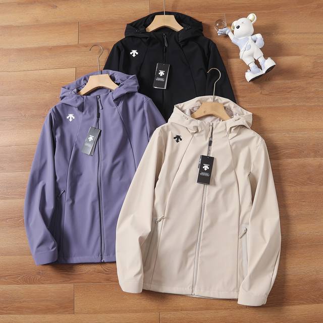 Supply Control Descente 2025 Autumn New Arrival Outdoor Women's Hooded Windbreak