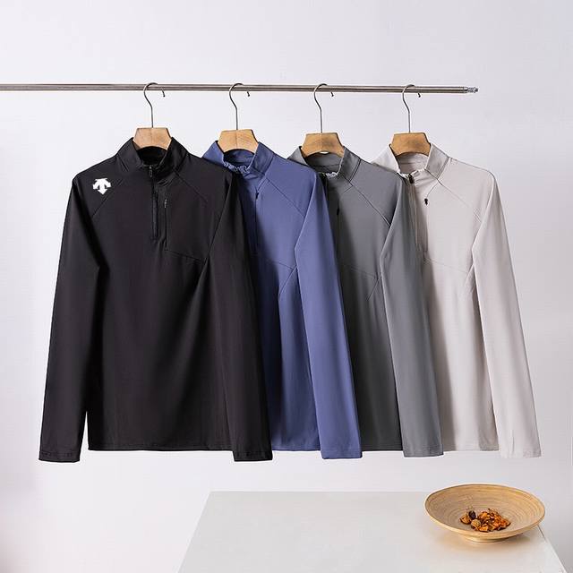 Supply Control Descente25 Autumn New Long-Sleeve T-Shirt Moisture-Wicking, Antib