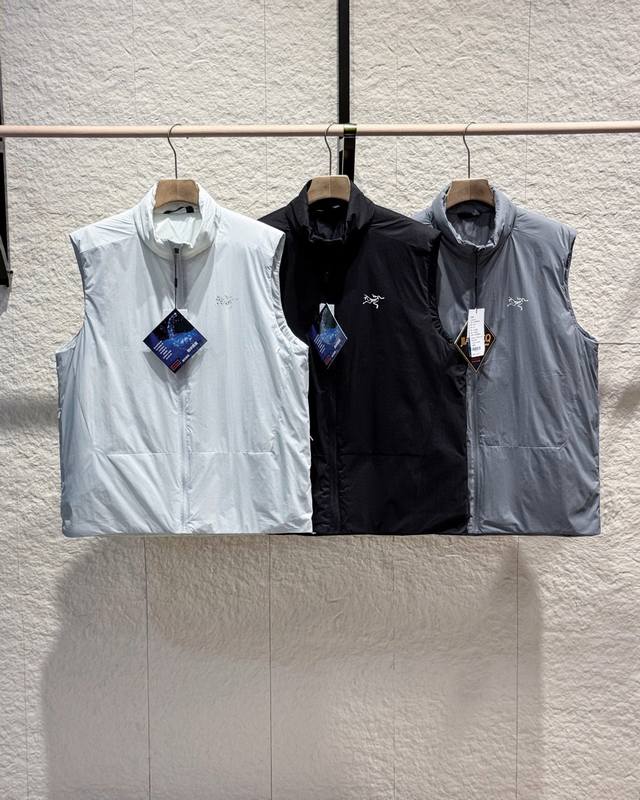 Supply Control Arc'teryx Outdoor Lightweight Cotton Vest Black, Dark Grey, White