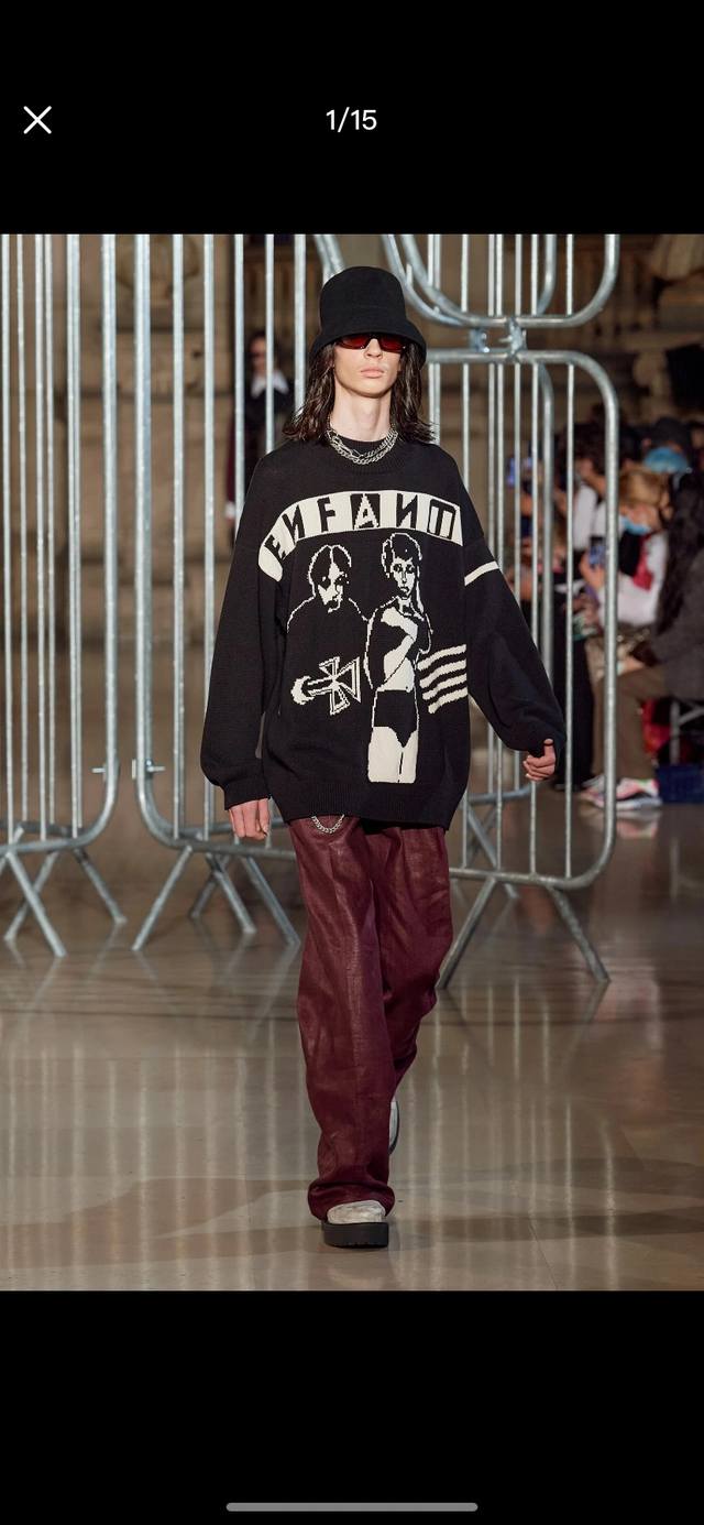 Autumn/Winter Erd Melancholy Rich Second Generation Portrait Jacquard Thick Roun